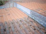 Lavage (nettoyeur haute pression) d'une toiture : avant / après